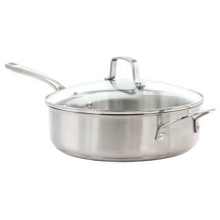 4 Quart Stainless Steel Saute Pan