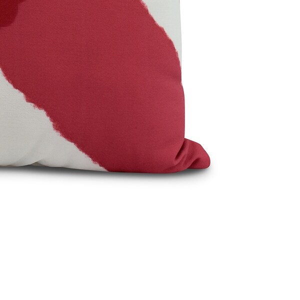 16 x 16 Inch X Marks the Spot Geometric Print Outdoor Pillow