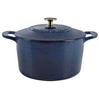 Enameled 7 Quart Cast Iron Dutch Oven