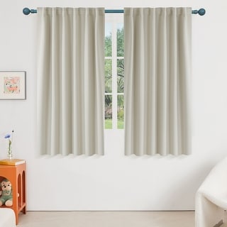 Deconovo Thermal Insulated 45-inch Curtain (2 Panel) - 52 x 45