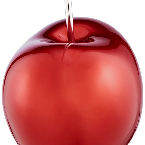 Finesse Decor Cherry Resin Modern Sculpture - Different Sizes and colors