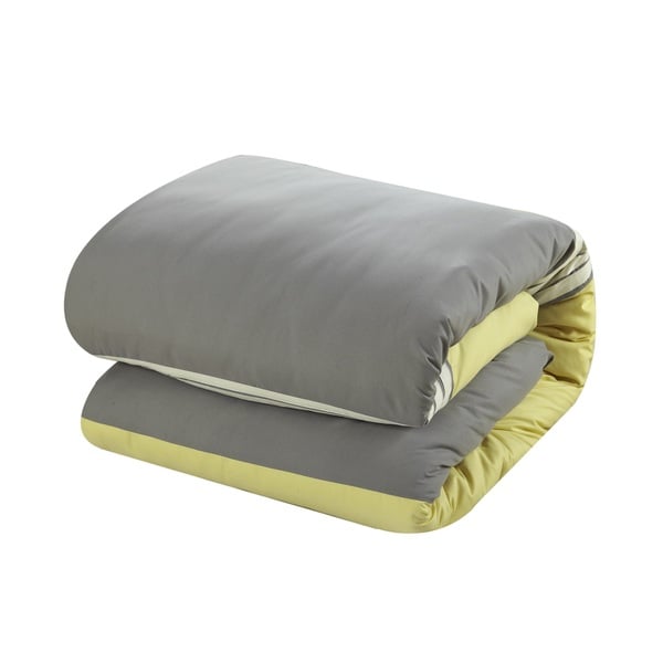 Chic Home Falconia Yellow 8-Piece Bed in a Bag Comforter with Sheet Set