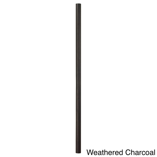 7-foot Tall Outdoor Steel Light Pole Post