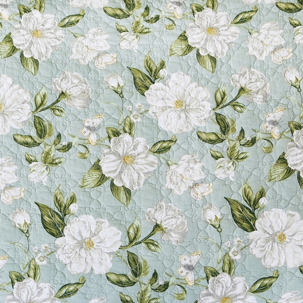 Magnolia Garden Cotton Quilt Set