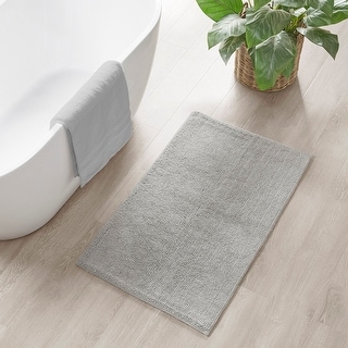 24in x 40in Plume Feather Touch Reversible Bath Rug