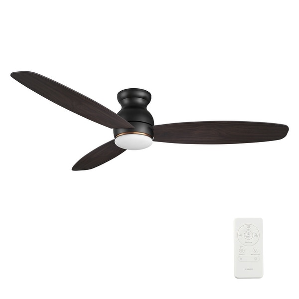 Reed 60-inch Indoor Ceiling Fan with Remote,Dimmable LED Light Kit & Reversible DC motors. - N/A