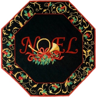 SAFAVIEH Handmade Chelsea Imani Holiday Noel Wool Rug