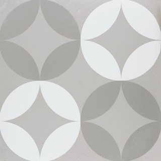 Retro Self Adhesive Vinyl Floor Tile - Mod Diamond - 20 Tiles/20 sq. ft.