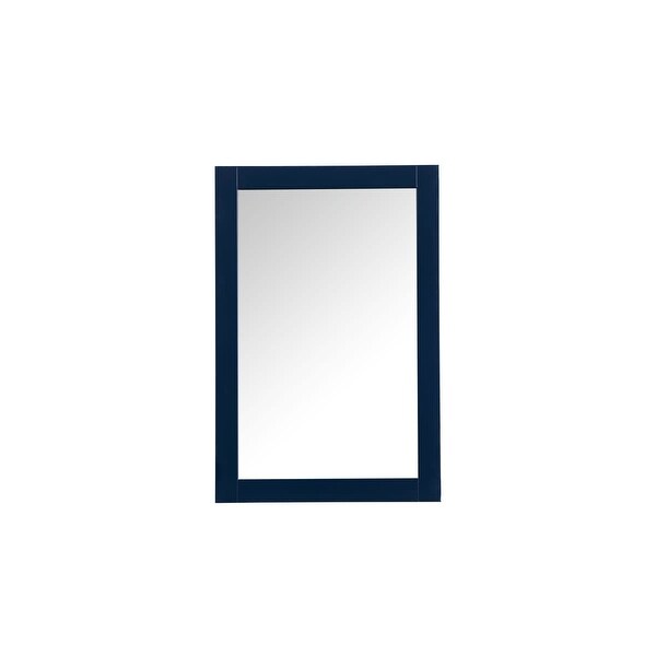 Elegant Lighting VM22436 Aqua 36" x 24" Framed Bathroom Mirror