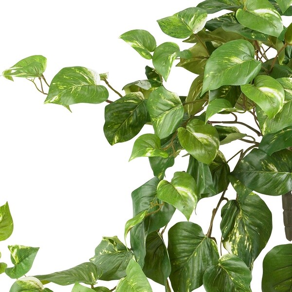 Set of 3 Pothos Hanging Bush Artificial Plants 40"