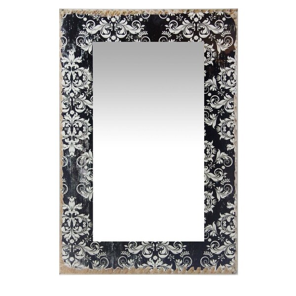 23.5 Inch Large Wall Mirror French Country by Infinity Instruments - 23.5 x 0.15 x 15.75