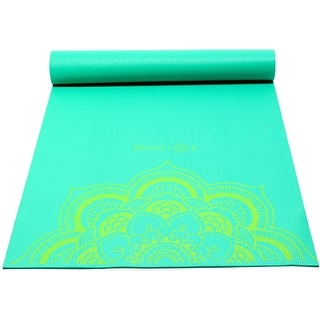 Sol Living Yoga Mat Premium Non Slip Extra Thick Exercise Mat for Yoga, Pilate, Mediation - 24 -In x 72 -In