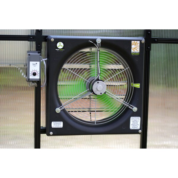 Monticello (8x24) Black Mojave Greenhouse