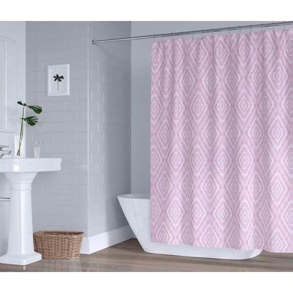 BECKETT PINK Shower Curtain By Kavka Designs