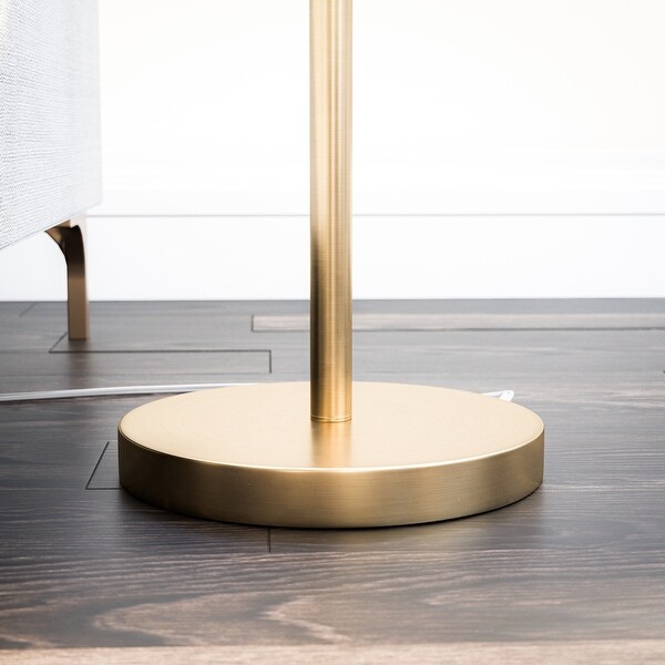 Thomas Brushed Steel Floor Lamp - Exclusive Version