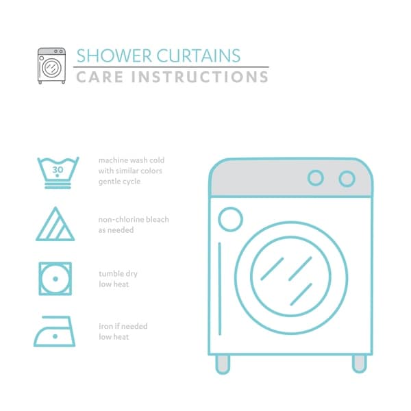 Porch & Den Maidenfern Grey/Yellow Flower Shower Curtain