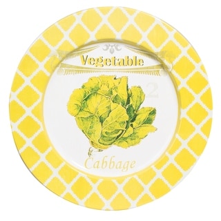 Set of 4, 13" Abington Artichoke Plates