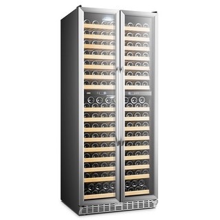 Lanbo Dual Zone Compressor Wine Cooler Cellar, 287 Bottles