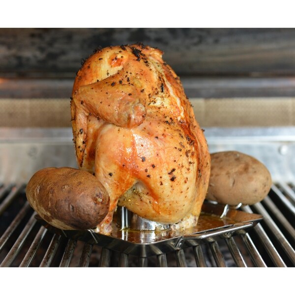 Endurance Vertical Chicken Roaster - 9.5 x 7.25 x 4"