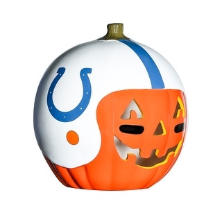 NFL Indianapolis Colts Ceramic Pumpkin Helmet