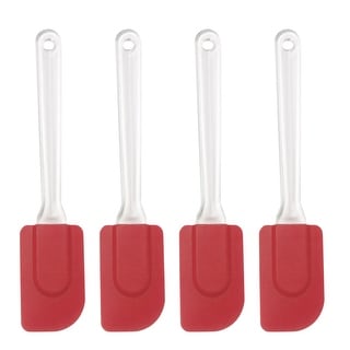 pcs Flexible Silicone Spatula Heat Resistant Non Stick for Cooking - 9.6" x 1.9"(L*W)