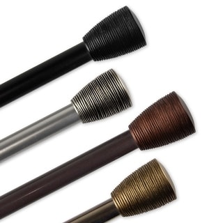 InStyleDesign Zephania Adjustable Curtain Rod 13/16 inch dia.