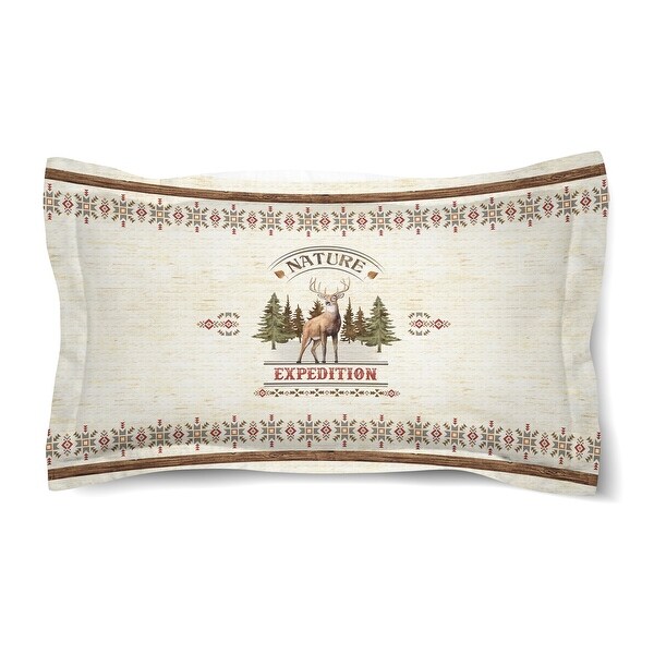 Laural Home Natures Expedition Comforter Sham