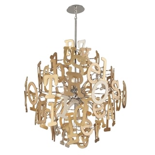 Corbett Lighting Media 40 inch Pendant - Silver
