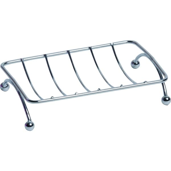 Evideco Bathroom Sink Counter Top Metal Soap Dish