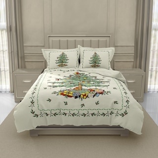 Spode Christmas Tree King Comforter Set