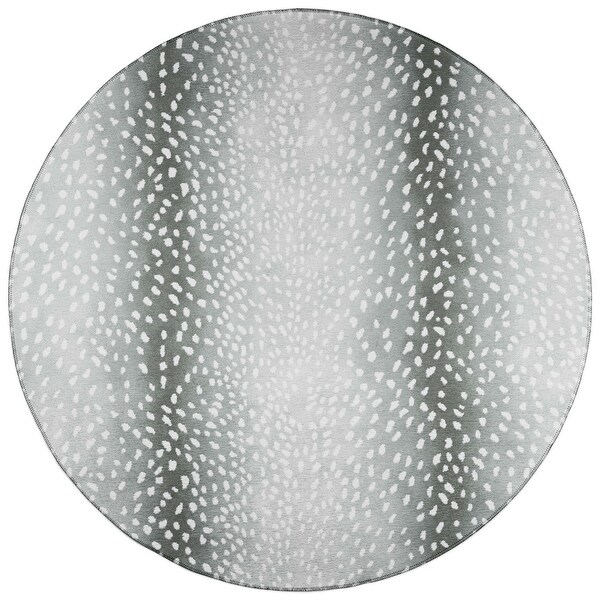 Indoor/ Outdoor Addison Safari Gazelle Animal Print Washable Area Rug