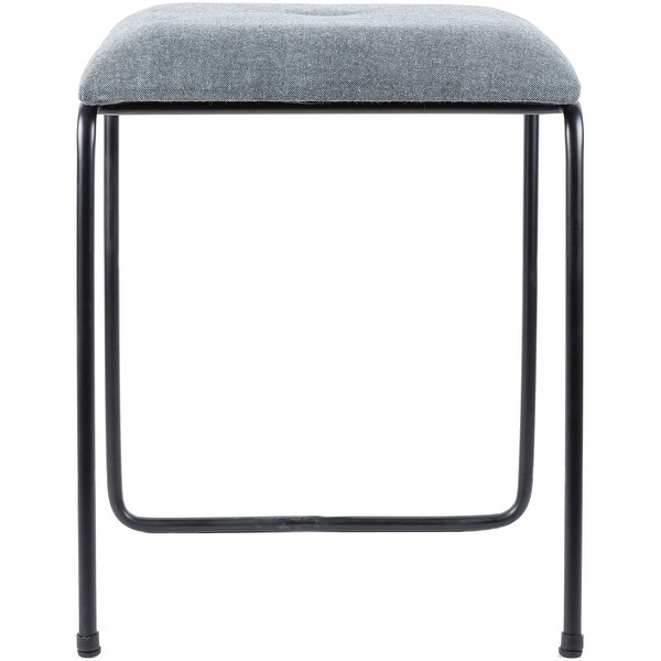 Animas Upholstered Stool - 20"H x 17"W x 17"D