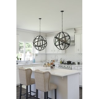 Encompass Black Finish 3 Light Pendant