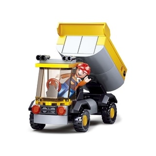 Sluban Kids Dump Truck Building Blocks 83 Pcs set Building Toy - One Size