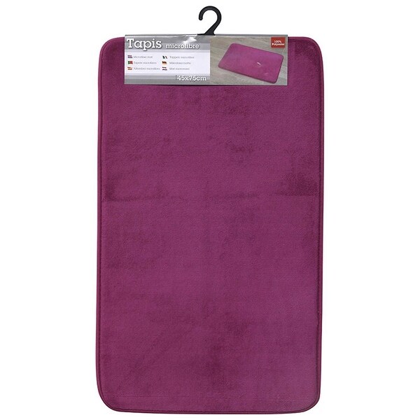Bathroom Rug Memory Foam Microfiber Mat 30"L x 18"W
