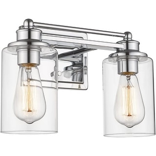 Bathroom Vanity Light,Wall Sconce Lamp Over Mirror with Clear Glass Shade