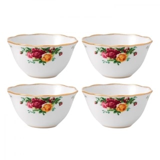 Royal Albert Old Country Roses 4.3-inch Bowls, Set of 4