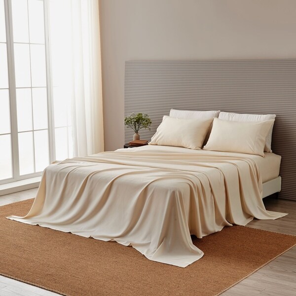 Premium Solid Viscose from Bamboo Sheet Set