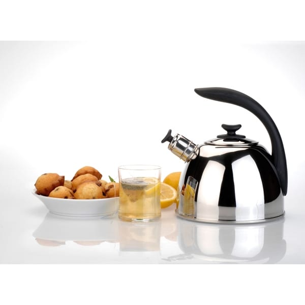 Essentials Lucia 18/10 SS Whistl. Kettle, 2.6qt