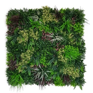 Artificial Foliage Tuscany Wall Panels. Indoor/Outdoor Decor - Green