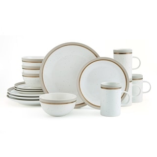 Pfaltzgraff Ezra Taupe 16PC DW Set, Service for 4