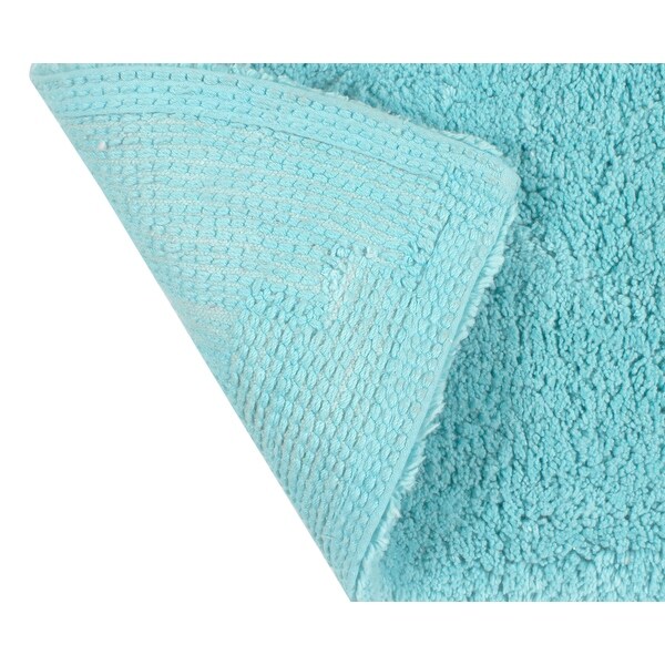 Home Weavers Waterford Collection Genuine Absorbent Cotton 3-piece Bath Rug Set 17"x24", 21"x34", 22"x60"