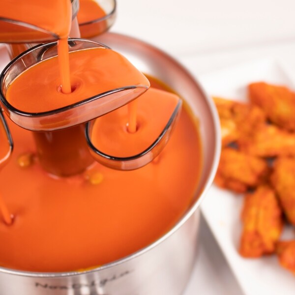 Nostalgia 2-Pound Stainless Steel Cascading Fondue Fountain - 2-Lb.