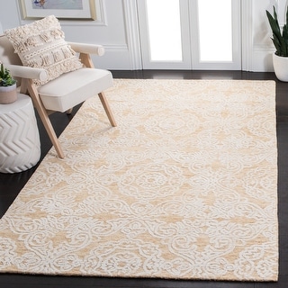 SAFAVIEH Handmade Metro Marcienne French Country Wool Rug