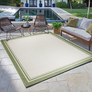 Gertmenian Paseo Soroa Classic Border Indoor/Outdoor Area Rug