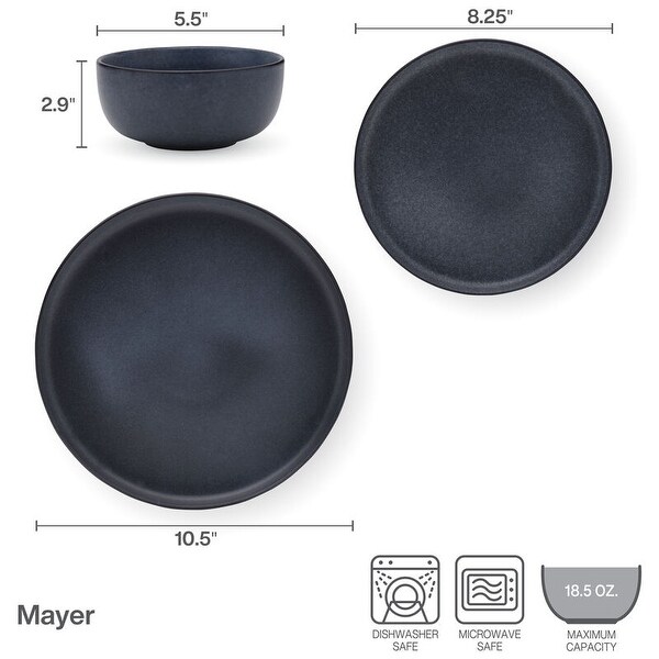 Mikasa Mayer 12PC DW Set, Service for 4
