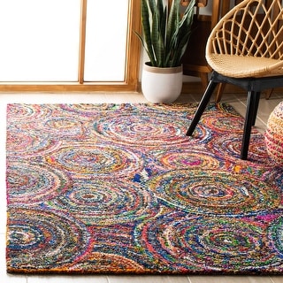 SAFAVIEH Handmade Nantucket Midori Contemporary Cotton Rug