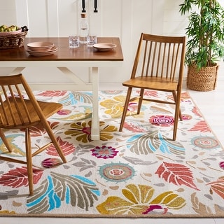 SAFAVIEH Handmade Four Seasons Larissa Floral Rug