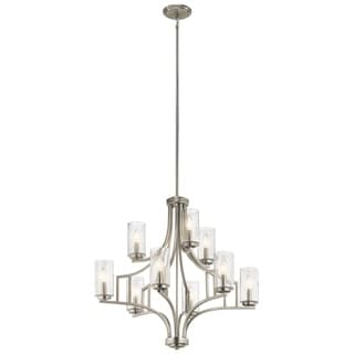 Kichler Lighting Vara Collection 9-light Brushed Nickel Chandelier