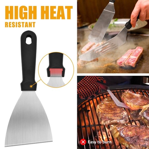 15-Piece Flat Top Grill Accessory Kit - N/A